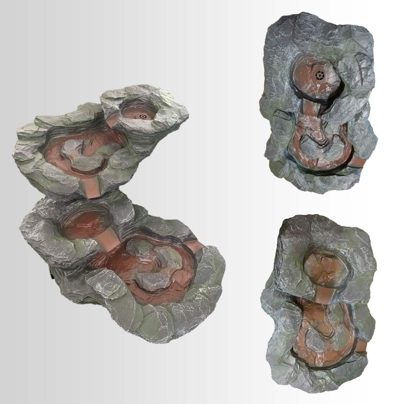 Formstøbt Vandløb Element Sæt - Greifenstein Design
