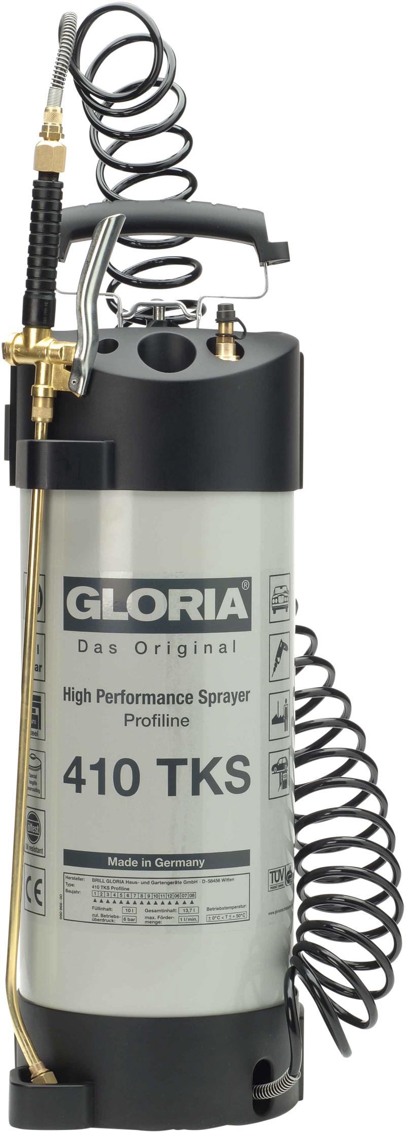 Gloria Højtryksprøjte Profline 410tks 10 Ltr - Tilbud!