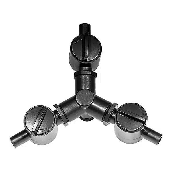 3-vejs Hane 12/16 mm til Vandfontæner - Black Friday Tilbud