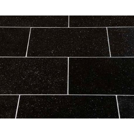 Sort Galaxy Poleret Granitfliser 30,5x61 cm - Overflade M/Fas