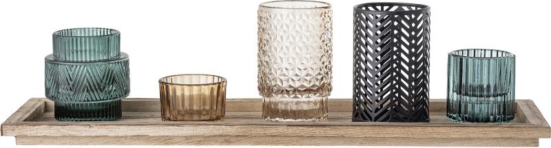 Sanga Dekorationsfade og Bakker - Elegant Blå Design