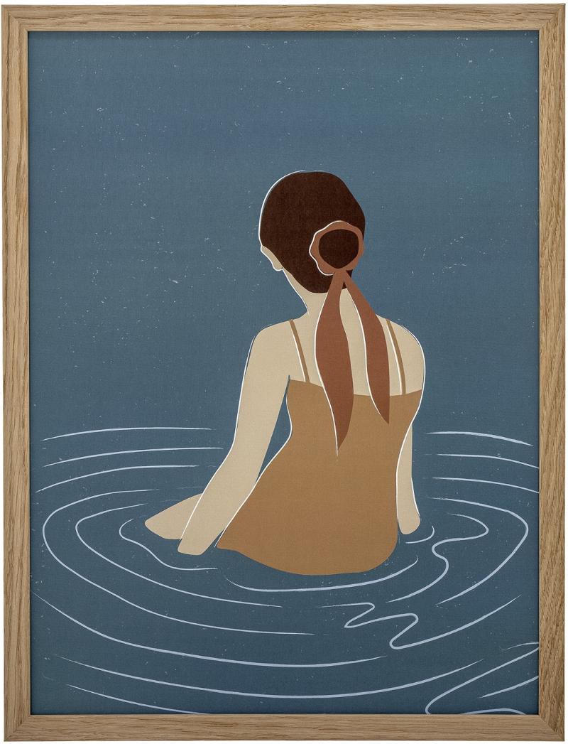 Parma Illustration i Natur Egetræ - Elegant Vægkunst