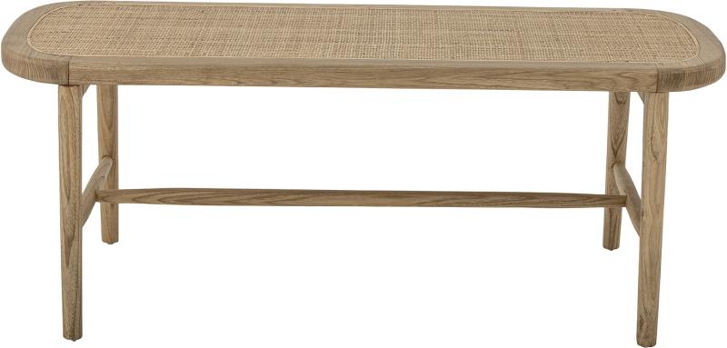 Rauke Bænk i Sabrang Teaktræ - Elegant Naturdesign