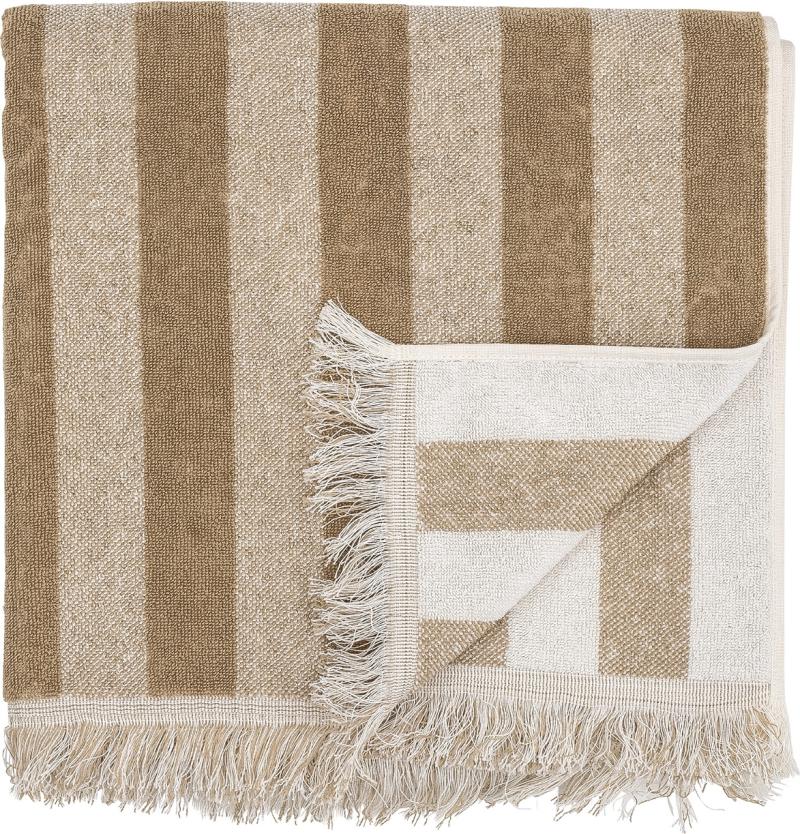 Elaia  Håndklæde  Brun  50x100    Bomuld