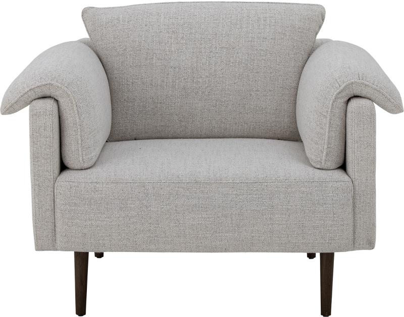 Chesham  Loungestol  Hvid  Polyester