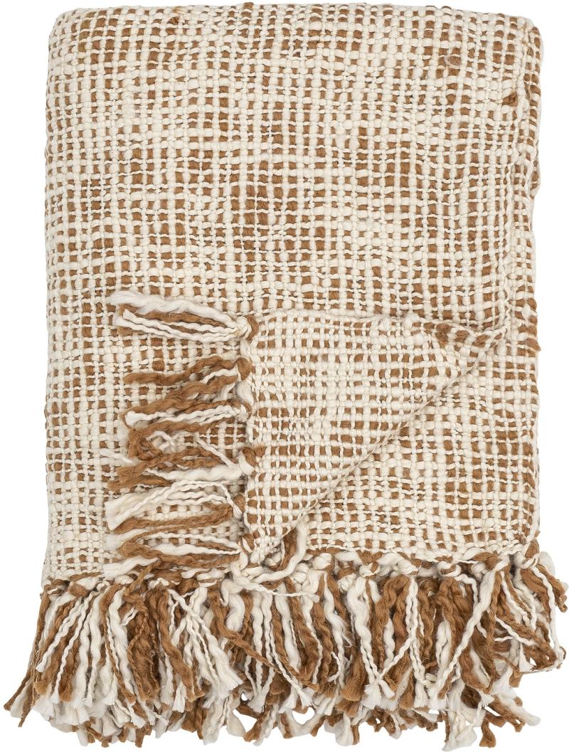 Giulia Plaid i Naturfarver - Komfortabel Elegance