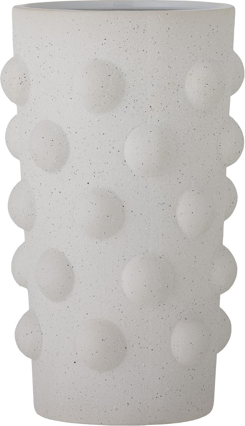 Artan Hvid Stentøj Vase - Nordisk Design til Dit Hjem