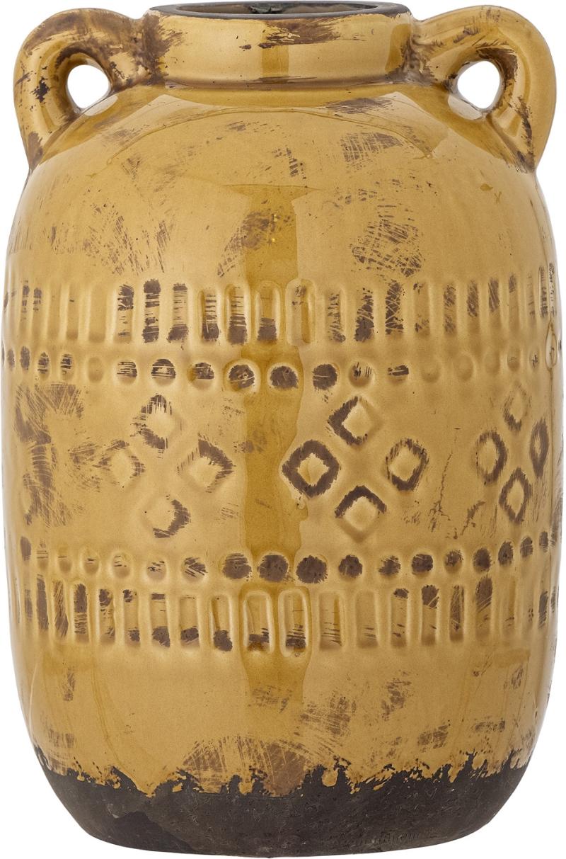 Rijad Deko Vase Gul Terrakotta