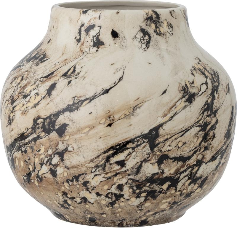 Janka Vase i Brun Stentøj - Elegance til Dit Hjem