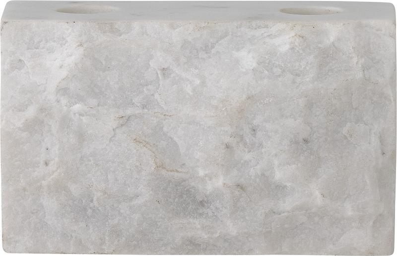 Elegant Magie Lysestage i Hvid Marmor fra Bloomingville