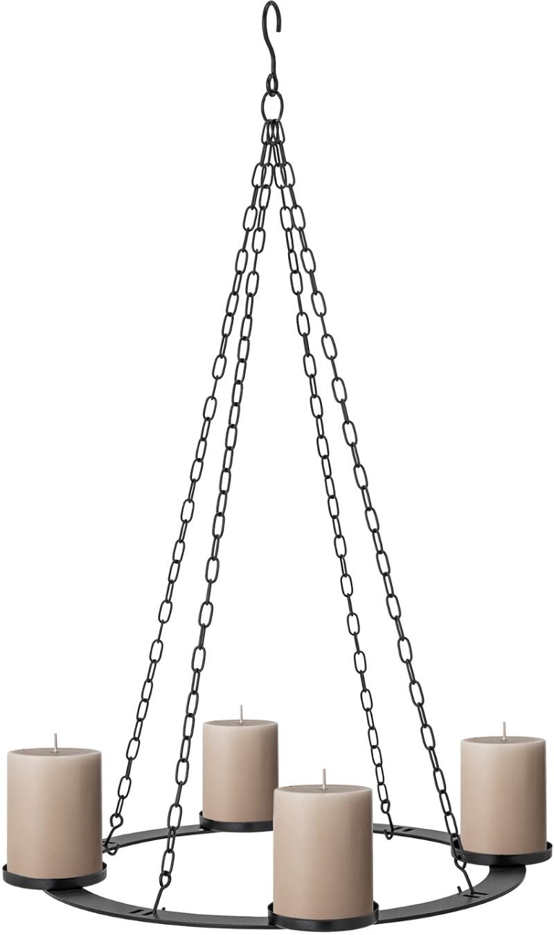 Jutta Adventsstage i Sort Jern - Skandinavisk Design