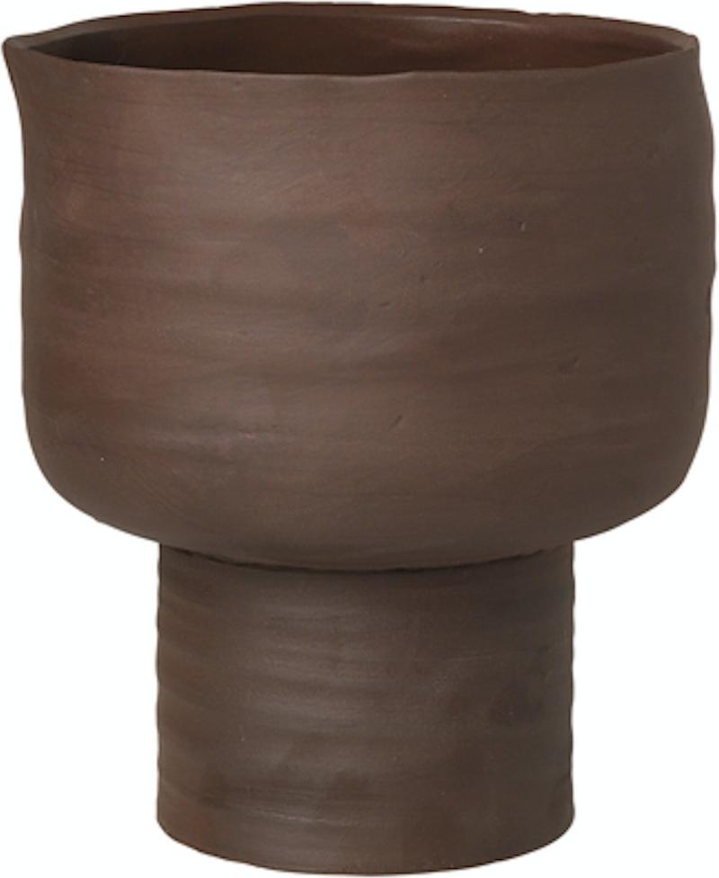Axil  Urtepotte  Rød  H18x20      Stentøj