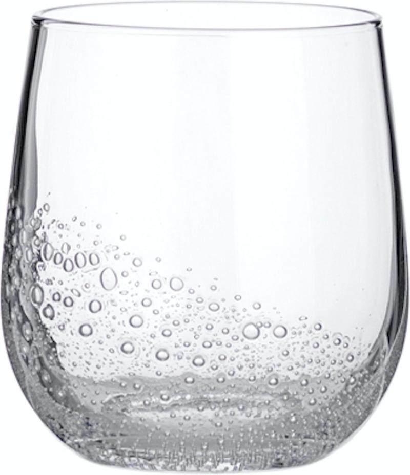 Bubble Drikkeglas Klar - Sæt med 4 til Borddækning