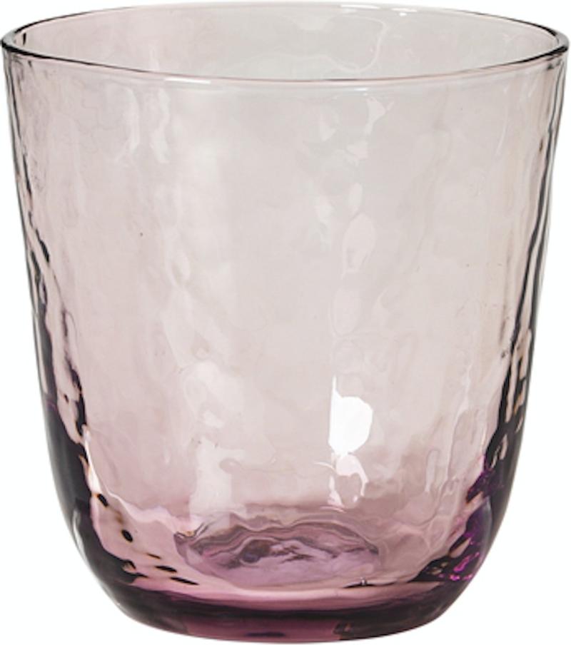 Hammered Drikkeglas i Lilla fra Broste Copenhagen