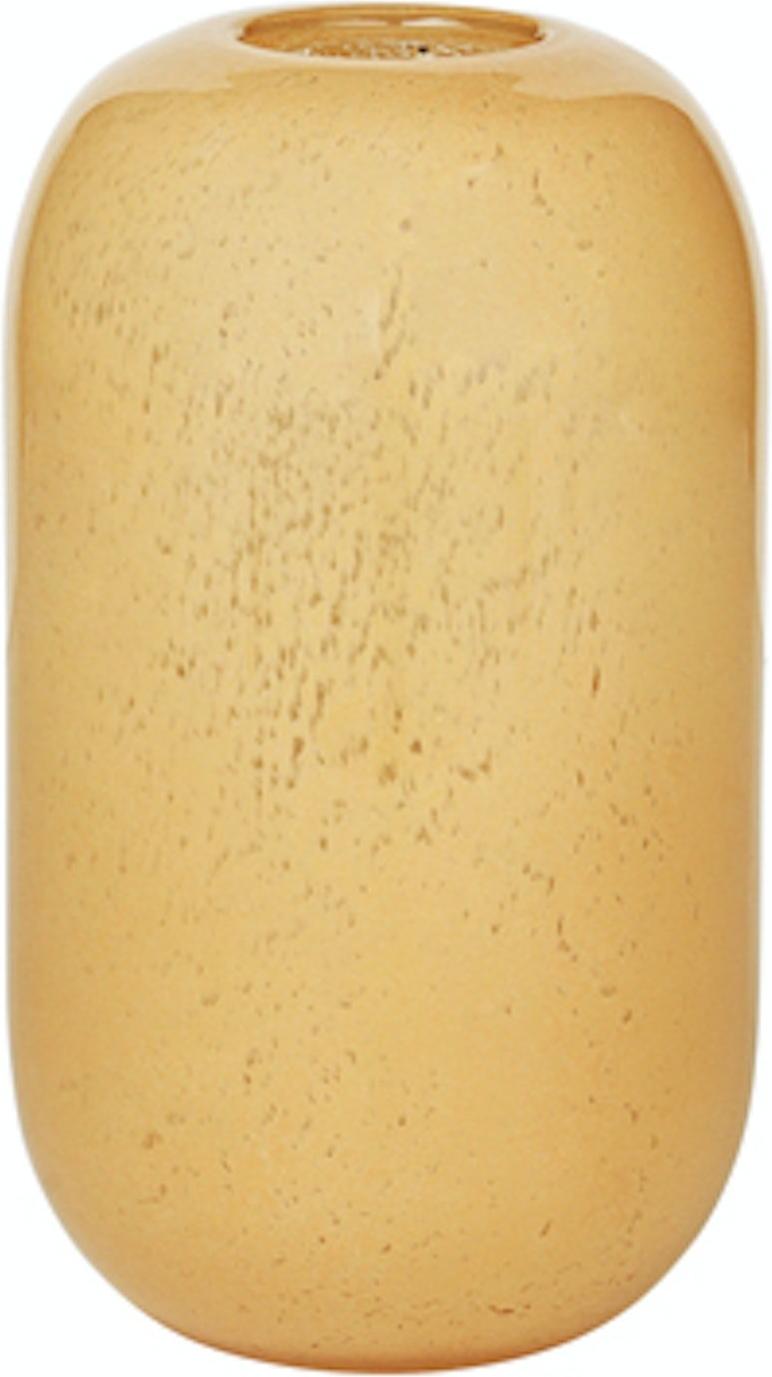 Mundblæst Orange Kai Vase fra Broste Copenhagen