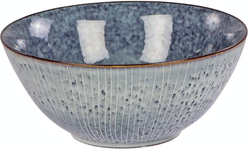 Nordic Sea Skål i Blå Stentøj - H25x11 cm
