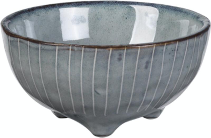 Nordic Sea  Skål  Blå  H11x5      Stentøj