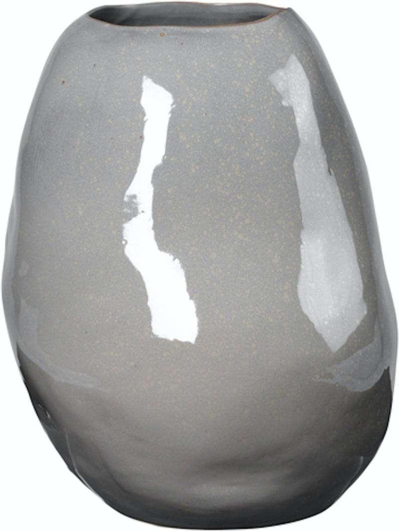 Økologisk Grå Vase fra Broste Copenhagen - H43x34 cm