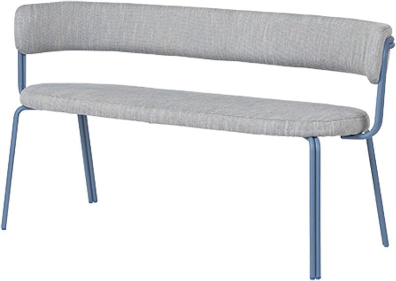 Oda Bænk i Blå - Elegant Entré Møbel fra Broste Copenhagen