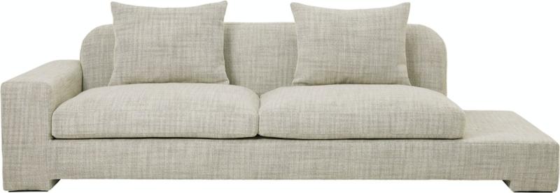 Bay  Sofa  Beige  H70x97x250    Stof