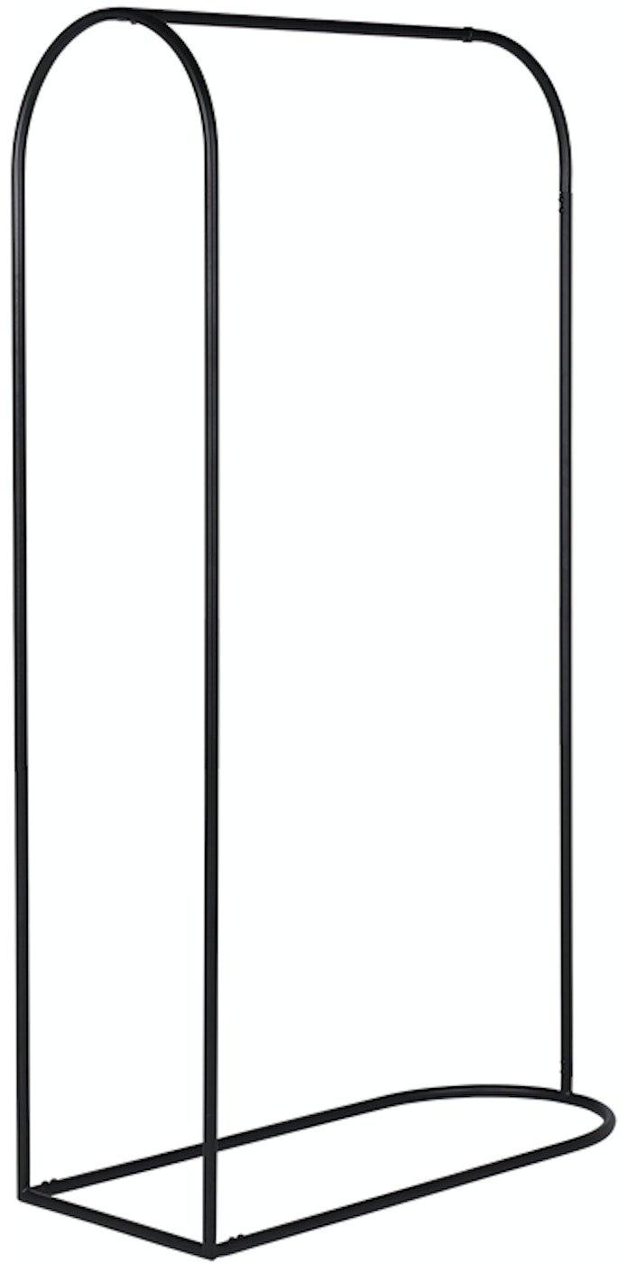 Archie Garderobe i Sort Metal - H165x40x90 cm