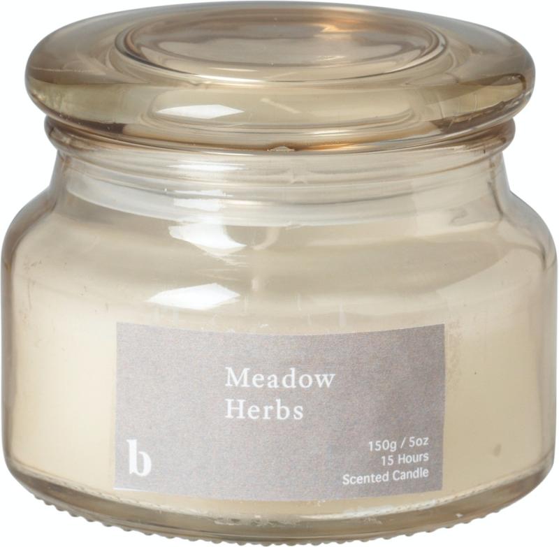 Meadow Herbs Duftlys i Paraffinvoks - Skab Hygge!