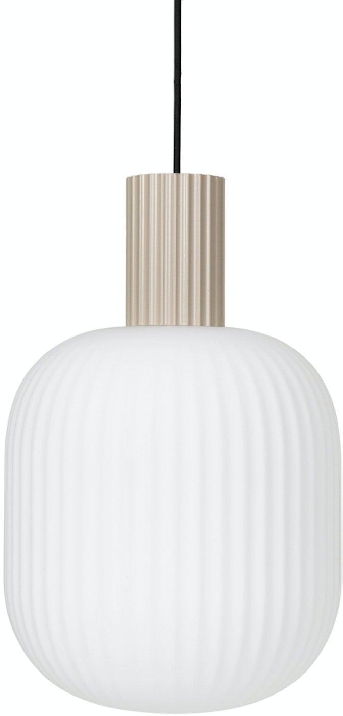 Lolly Pendel Lampe i Hvid Sandfarve - Black Friday Tilbud!