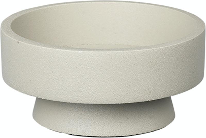 Anker Lysestage i Sandfarve - Elegant Aluminium Design