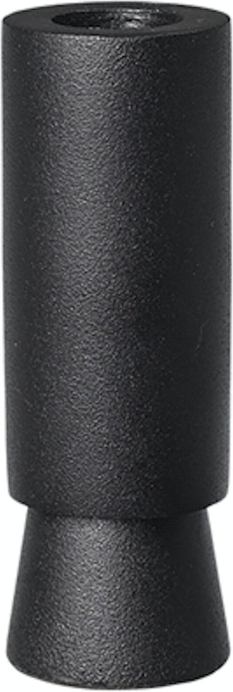 Anker  Lysestage  Sort  H4x11    Aluminium