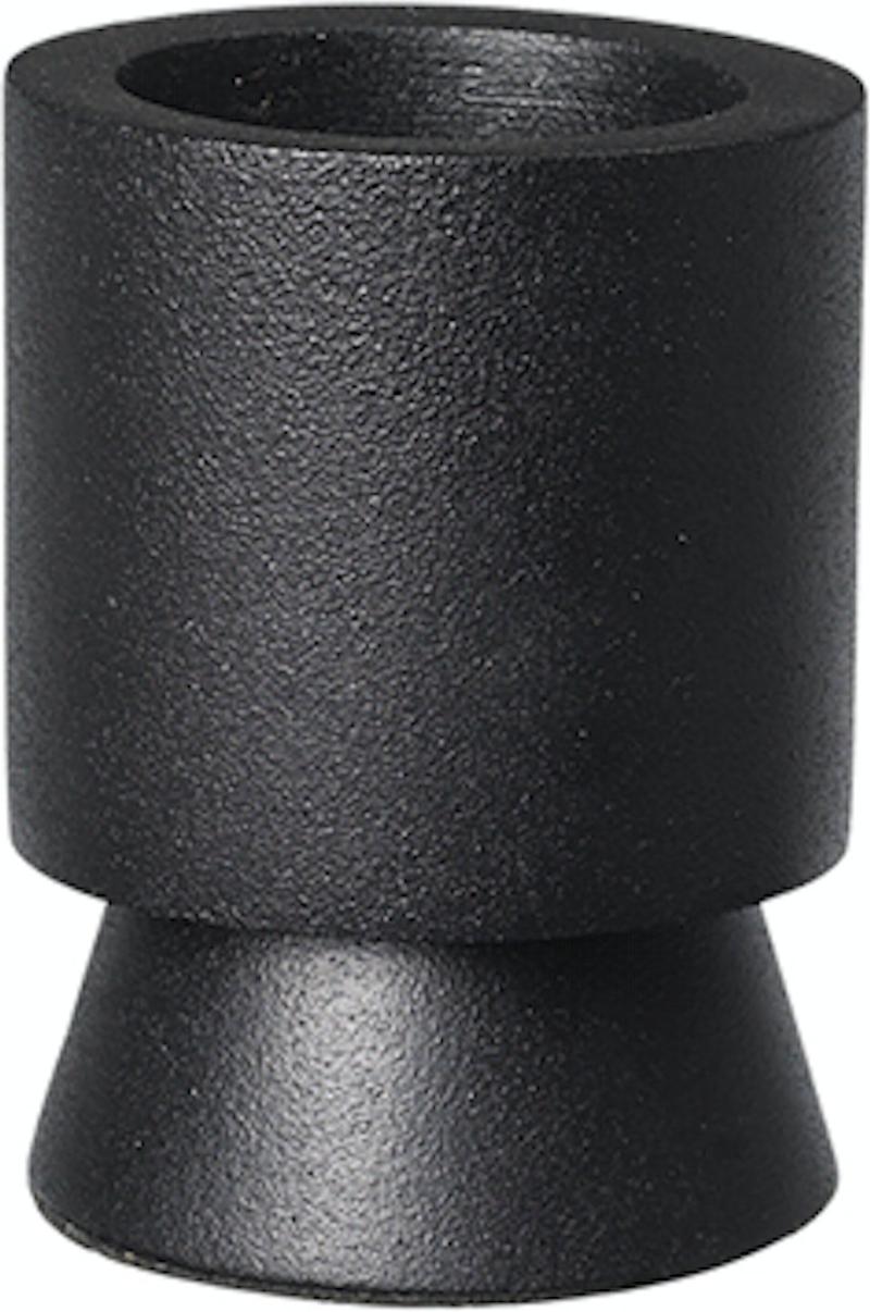 Anker Fyrfadsstage i Sort Aluminium - Black Friday Tilbud!