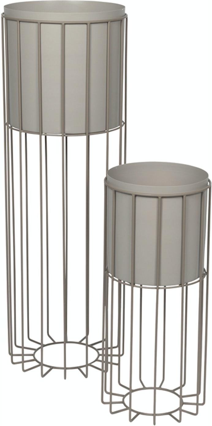 Fenja Vase Stander i Grå - Elegant Dekoration til Hjemmet