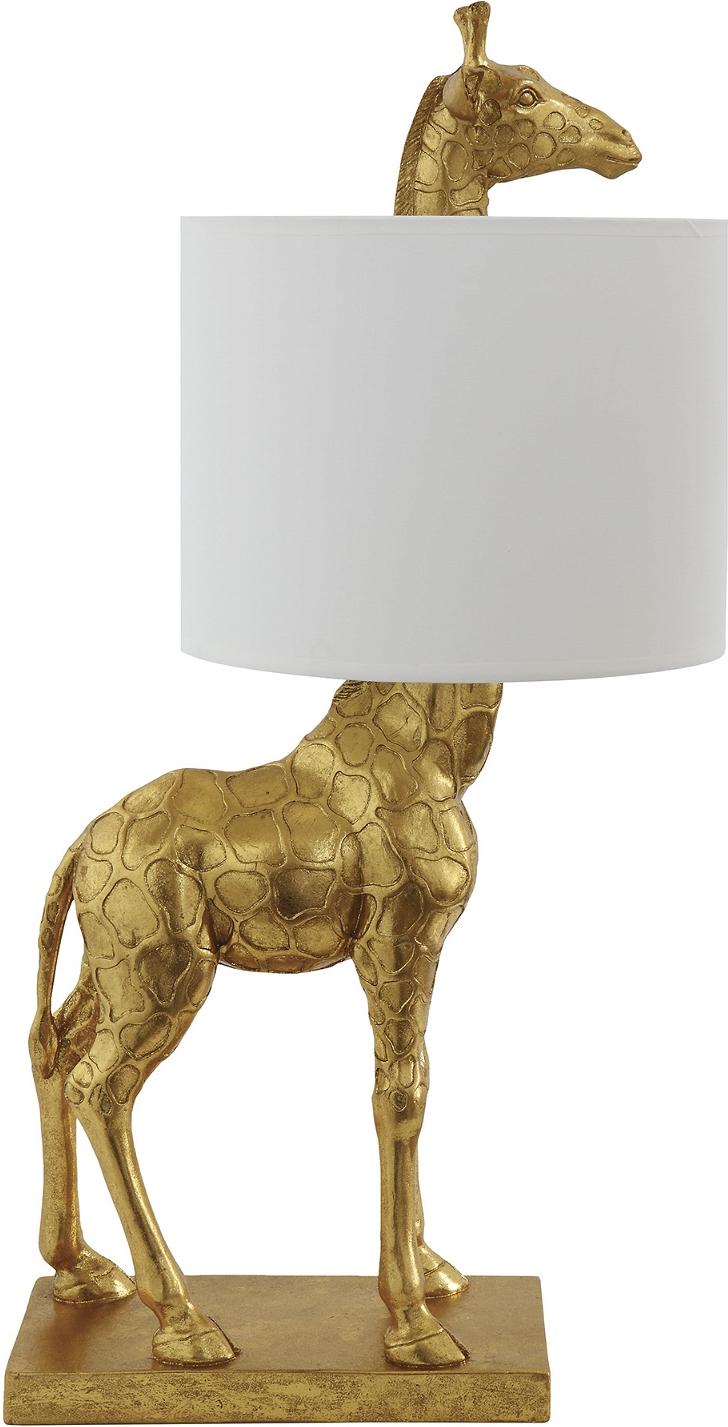 Nordisk Bordlampe i Guld - Elegant Design til Dit Hjem