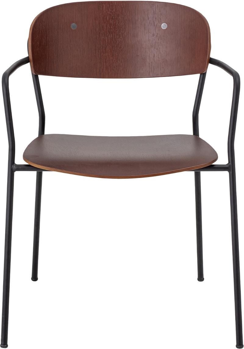 Piter Spisebordsstol Brun Krydsfiner