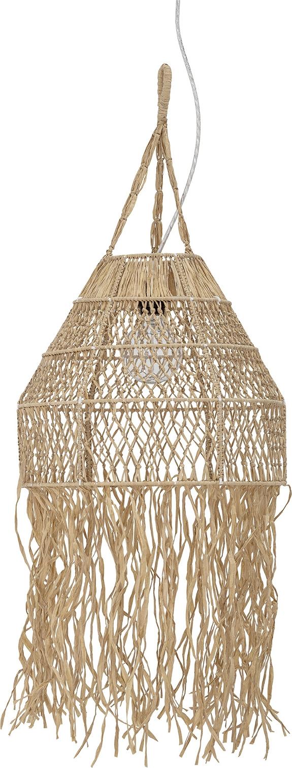 Thora Pendellampe i Raffia - Unik Belysning til Dit Hjem