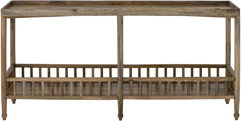 Elegant Konsolbord i Brun Mangotræ - Sali Serien
