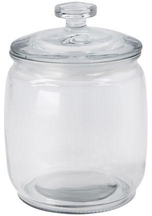 Elegant opbevaringsglas fra House Doctor - Klar 14 cm