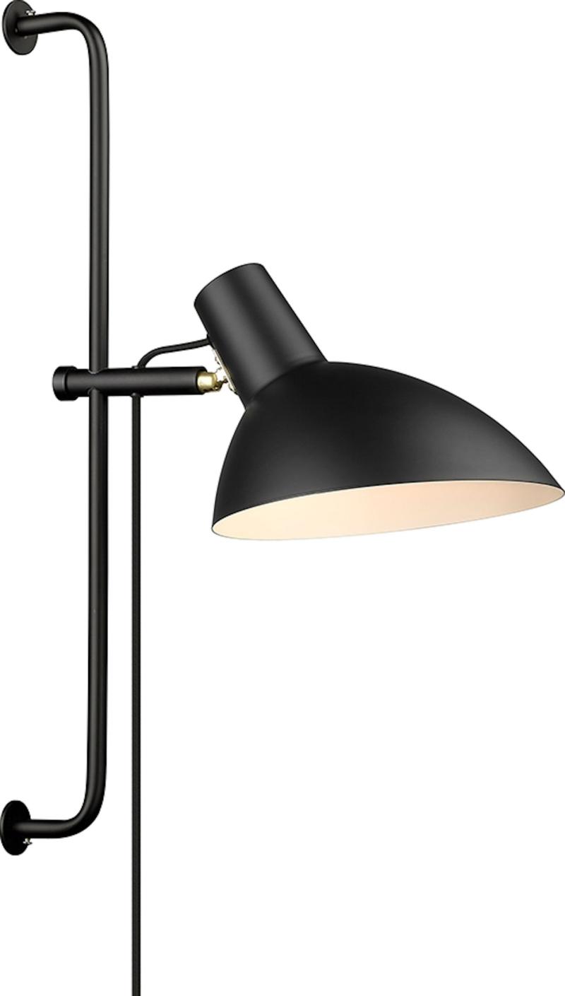 Metropole  Væglampe  E27 40w  Sort