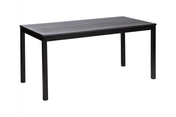 Hornbæk Havebord 165x90 cm - Sort, Skandinavisk Stil