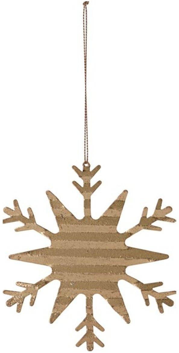 Snefnugsornament i Messing fra House Doctor