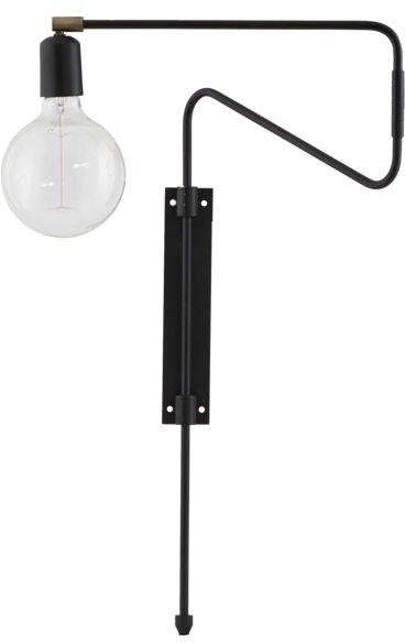 Swing  Væglampe  Sort  35