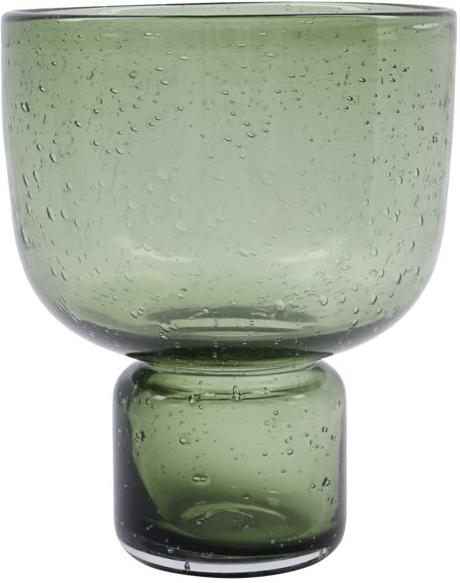 Farida Vase i Olivengrøn fra House Doctor - Elegant Dekoration