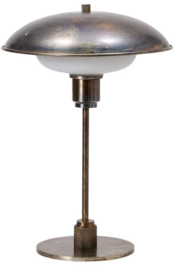 Boston Bordlampe i Antik Brun - Hygge til Hjemmet
