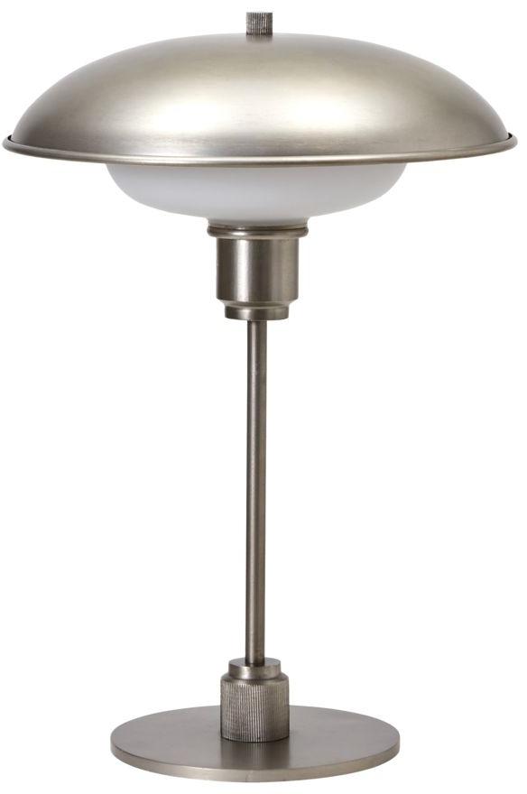 Boston Bordlampe i Gunmetal - Tidløs Elegance til Dit Hjem
