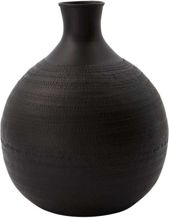 Reena Vase i Brun - Elegant Håndlavet Dekoration