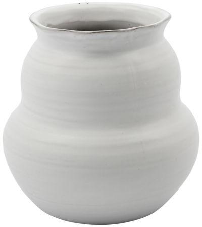 Juno  Vase  Hvid  H15x15