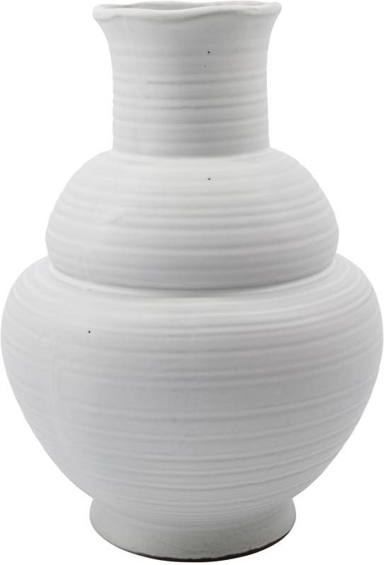 Liva  Vase  Hvid