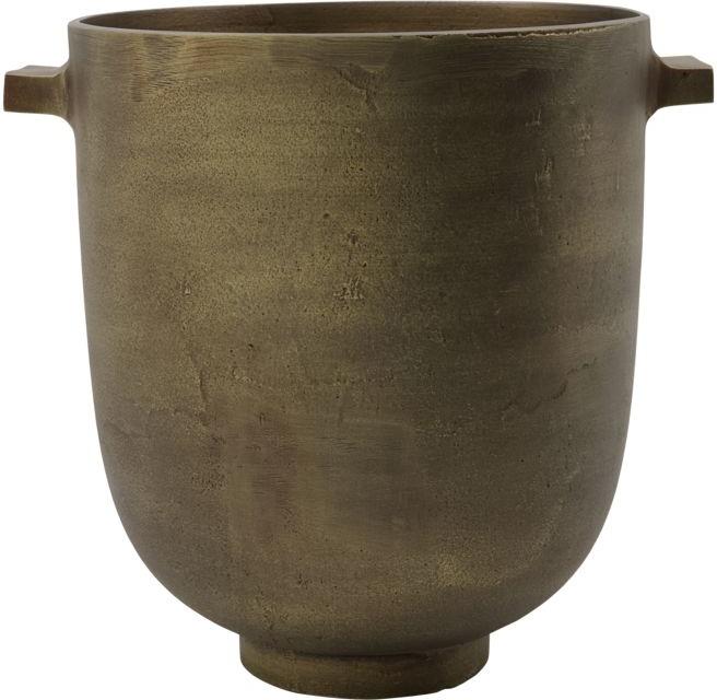 Foem Urtepotte i Antik Messing - Elegant Dekoration