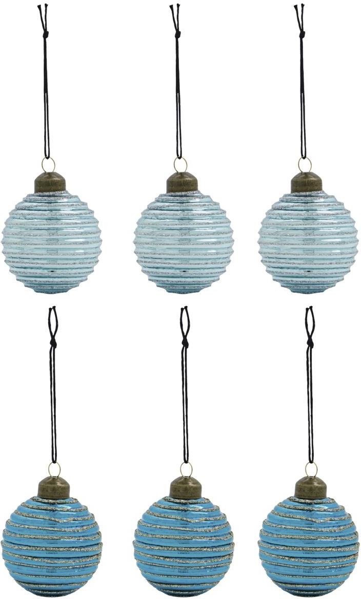 Lolli Julepynt i Blå - Elegant Ornament Sæt fra House Doctor
