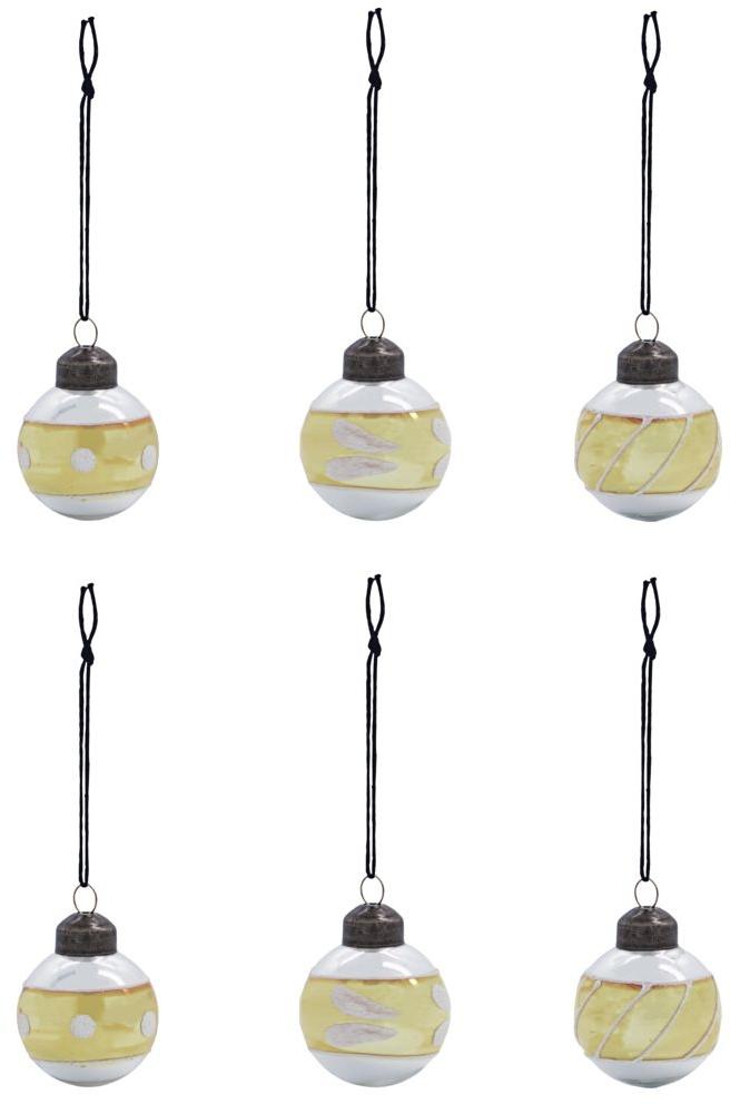 Glowi Juleornament i Guld - Elegant Dekoration