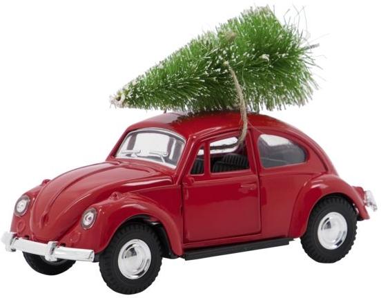 Xmas Car Dekoration Rød 12